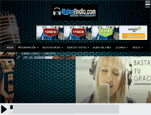 Tablet Screenshot of aldearadio.com